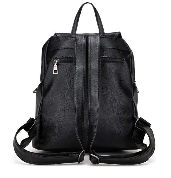 Doro PU Black - Casual Backpack