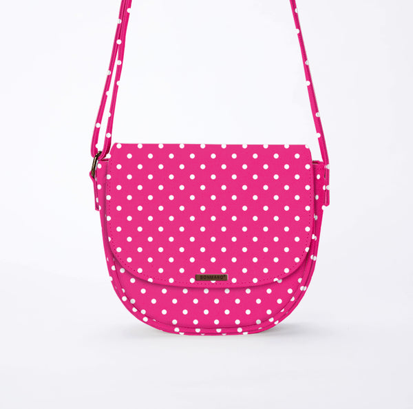 Basic Polka Dots Pink - Sling bag